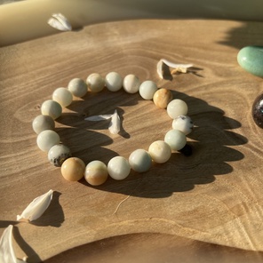 Браслет из аквамарина