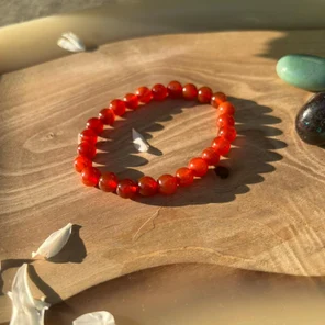 Браслет из сердолика