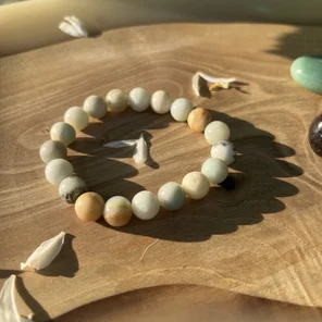 Браслет из аквамарина